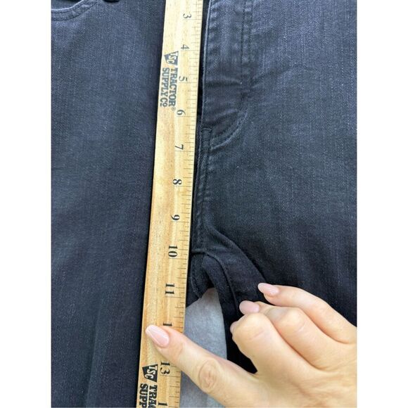 Judy Blue Womens Black Mid Rise Stretch Denim Capri Fit Jeans Size 13/31 - Picture 5 of 6